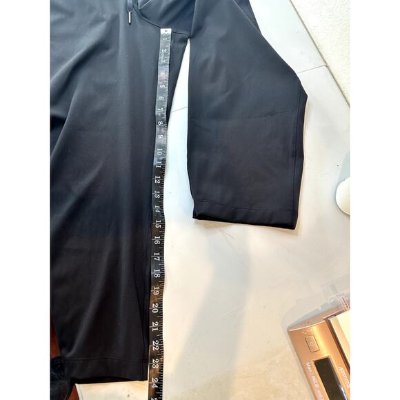 Lululemon Women’s Size 10 Black Crop Leggings With Side Pockets Mid/High Rise - Picture 9 of 11